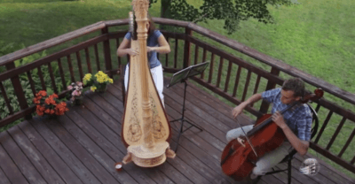 Manhã de Luz – Cello e Harpa
